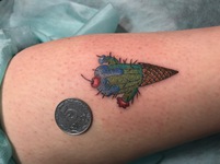 тату миниатюра особый жанр татуировки когда изображение очень детальное  и  небольшое по размеру